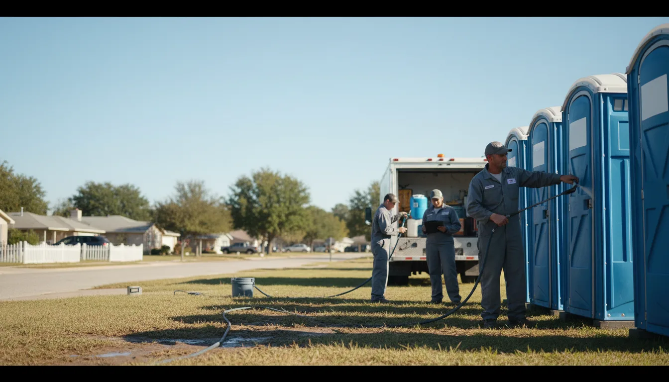 Long-Term Portable Toilet Rental in Fulton, MD near me